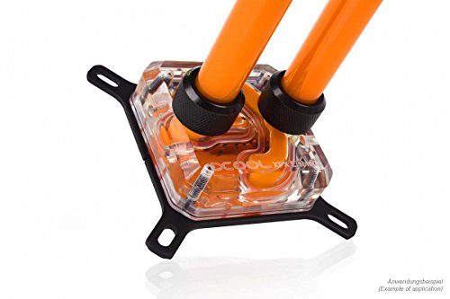 Alphacool 18558 Eiswasser Pastel Orange premixed coolant 1000ml Water Cooling Water additives