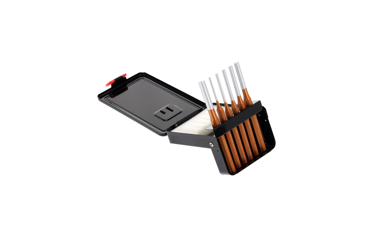 GEDORE - R90200106 RED Pin punch set d.3-10mm +case