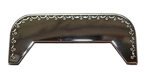 StraightLine mens Wrestling Belt Tip - For WWE, WCW, ECW, UFC Large Silver