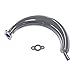 JRL 49cc 50cc 60cc 66cc 80cc Motorized Bicycle Curving Muffler Exhaust Chrome