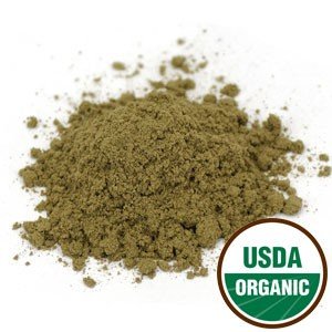 Organic red raspberry leaf powder