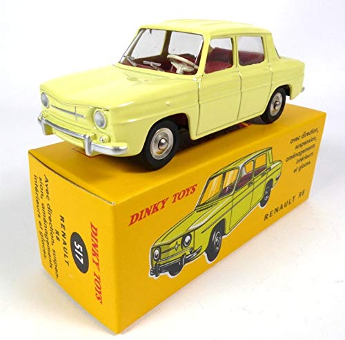 Générique RENAULT 8 R8 YELLOW - ATLAS DINKY TOYS - NOREV COLLECTIBLE CAR - 517