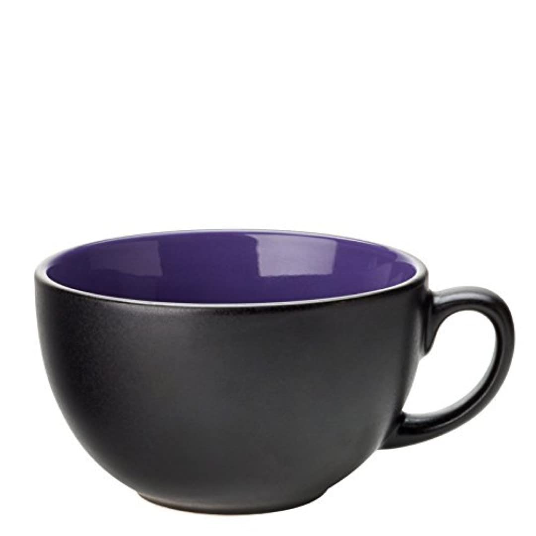 Utopia Barista Indigo Cappuccino Cup 14oz, 40cl, CT9009-000000-B01006, Pack of 6