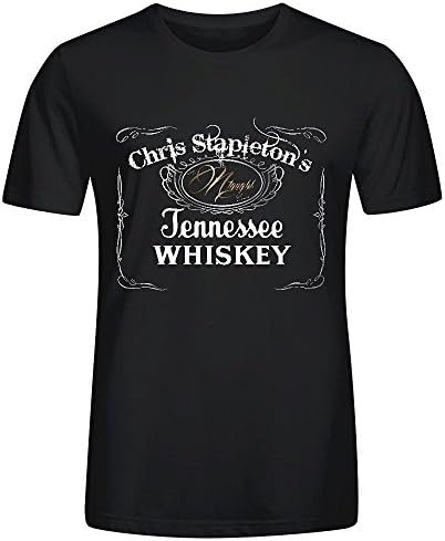 Tennessee Whiskey Chris Stapleton Personalized Men Tshirts Black