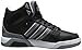 adidas NEO Men's BB9TIS Lifestyle Basketball Shoe, Core Black/Tech Grey/Running White, 9 M US
