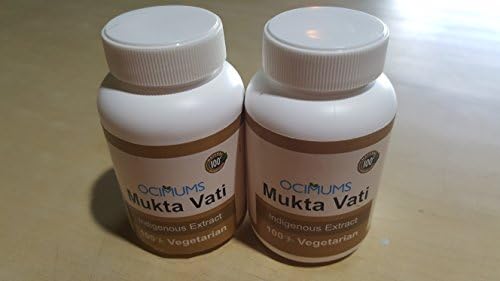 OCIMUMS MUKTA VATI 120 Tablet,Pack of Two Bottles