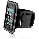 【ノーブランド品】 スポーツ アームバンド iPhone4/4S/3G/3GS/iPod touch対応 ブラック