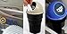 HAMIST Car Trash Can For Cup Holder Car Door Plastic Garbage Bin For Car Portable Dust Holder Rubbish Bag Blue