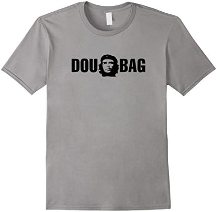 Mens Official Dou "Che" Bag Anti-Communist Che Guevara Shirt 2XL Slate