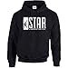 Star Laboratories Star Labs Hoodie Sweatshirt Sweater S.T.A.R Hooded Pullover - Premium Quality (Small, Black)