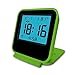 Electronic Alarm Clock, Travel Clock, KLAREN Portable Digital Clock with Calendar & Temperature - Battery Included (Green)