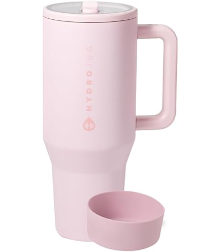 Amazon.com: HydroJug Pink Sand 32oz Traveler + Replacement Straws