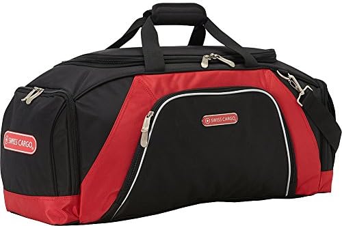 Swiss Cargo Rhine 26" Duffel (Black Red)