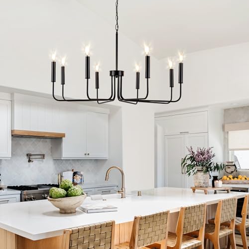 Daoseolo 8-Light Rustic Farmhouse Chandelier