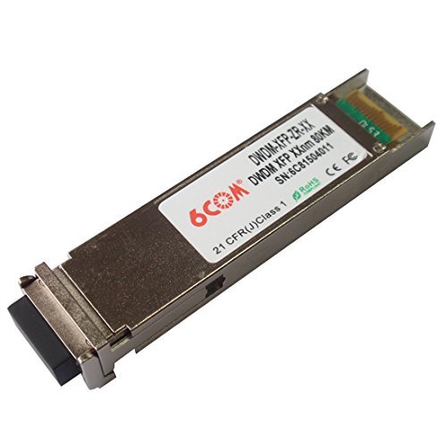 6COM DWDM XFP Optical Transceiver 1550.92nm 80KM compatible with cisco DWDM-XFP-50.92