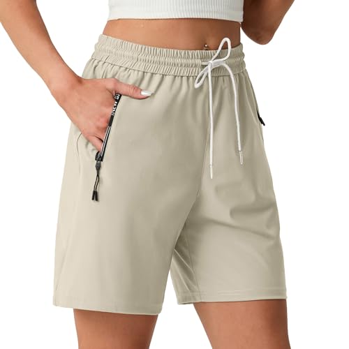 IWOLLENCE Women's 7" Hiking Shorts