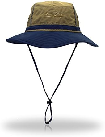 YCHY Outdoor Boonie Sun Hat - UPF 50 Protection for Men &amp; Women. Wide Brim Summer Hat. Quick Dry for Fishing, Hiking, Camping, Boating &amp; Outdoor Adventures. Breathable Polyester &amp; Mesh