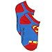 Justice League Superhero Boys 6 pack Socks (2T-4T / Shoe: 4-7, Blue/Multi)