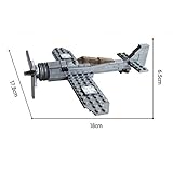 Kazi Building Block Century Military Fw190 Fighter Plane #82006 126pcs
