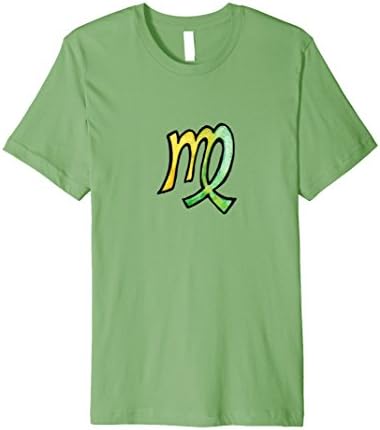 Mens Virgo t-shirt Virgo symbol art tees Birthday virgo Small Grass