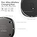 Wireless Charging Pad, Kuulaa Qi Certified 10W/7.5W Fast Wireless Charger Metal Zinc Alloy & Ultra Slim for Samsung Galaxy S9/S8/Note 9 and iPhone Xs/XS Max/XR/X/8/8 Plus(Black)