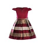 Oukaiyi Litter Big Girl Dress Princess Gowns Party Wedding Dresses