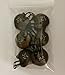 6 Pack New Orleans Saint 2017 NFL Helmet Mini Football 2