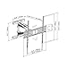 Fleximounts A21 47-84 inch Big TV Wall Mount Bracket Full Motion Swivel Tilt Flat Screens, up to 90 inch