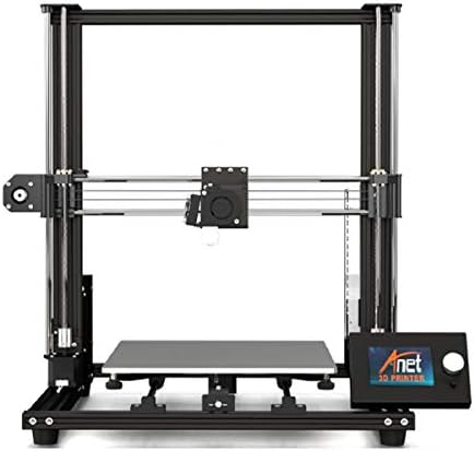 anet a8 Plus 3D Printer,Restarty 3D Printer 11.8" x 11.8" x 13.8" Pro Printing Large Print Size Full Color 6-Step DIY Assembled Nozzle Heat Bed