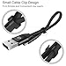 XGUO USB C Cable, Type-C to USB (0.75ft/23cm) Sync Charge Cable