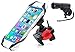 Bike Mount, Bike light combo Universal Cell Phone Bicycle Rack Handlebar & Motorcycle Holder Cradle Magnetic Bike Phone Holder for iPhone, Samsung Galaxy Note,Nexus,HTC,LG,BlackBerry