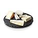 Boska Holland Slate Turntable, Lazy Susan Cheese Board, Hand Cut Edge, 12 Inches Diameter, Pro Collection