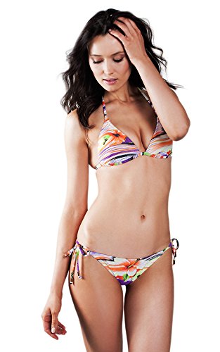 Voda swim women s envy push up string bikini top l para…