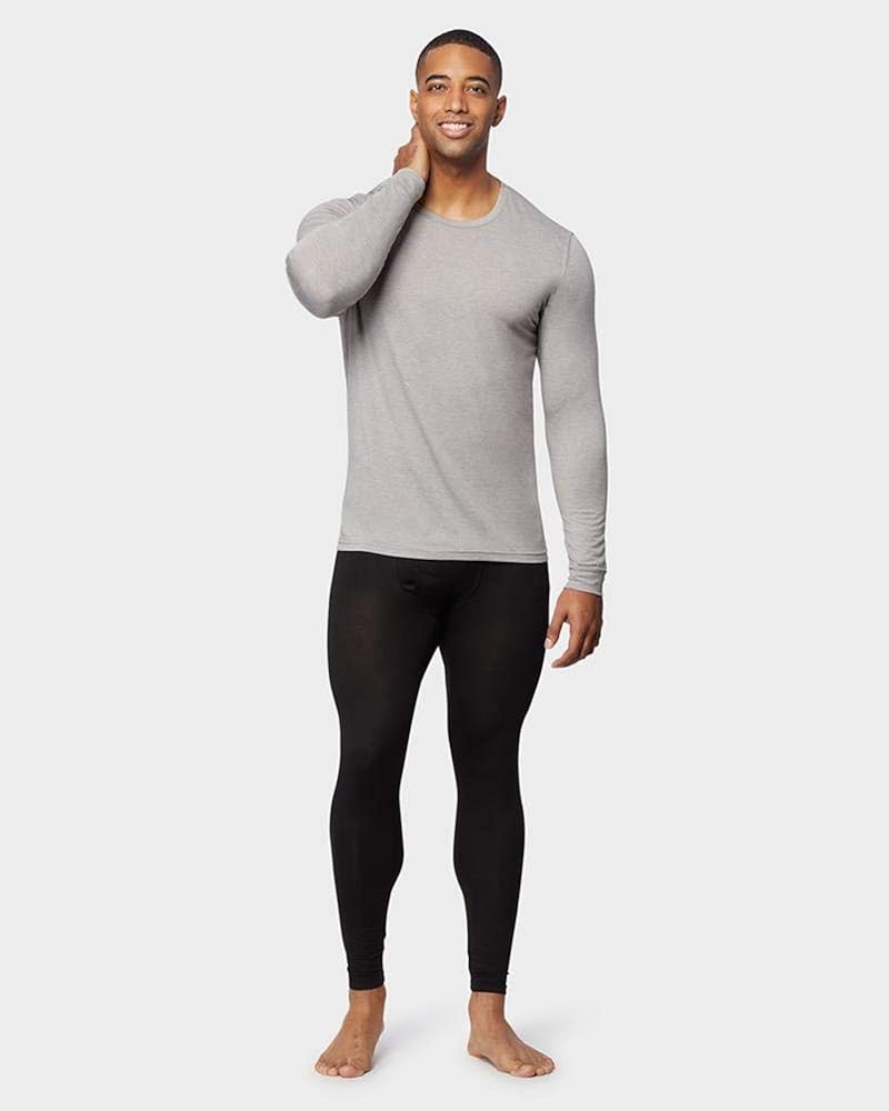 32 DEGREES Mens Heat Performance Thermal Baselayer Crewneck Long Sleeve Top at  Men’s Clothing store
