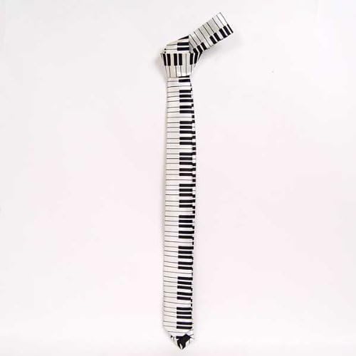 DealInfinite Piano Keyboard Tuxedo Neck Tie Necktie Neckwear