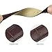 TStrap 20mm Leather Watch Band Brown Genuine Leather Watch Strap with Watch Clasp Buckle For Men Women (20mm Full Brown)