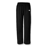 Reverse Weave Open Botton Pant w/ Pockets Black S Champion Reverse Weave Open