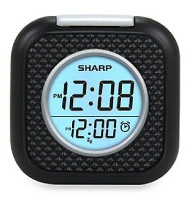 UPC 049353896571, Sharp Vibrating Pillow Alarm Clock - Black