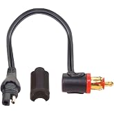 Optimate cable O-19, adapter, SAE to BIKE 90&deg; plug