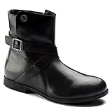 Birkenstock Collins Boot - Women's Black Leather, 40.0