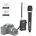 Saramonic WM4CA Professional Portable Wireless VHF Handheld Microphone System for DSLR Camera/Video Camcorder, Compatible with Canon/Nikon/Sony/Panasonic/BlackMagic/Zoom/Tascam/Roland