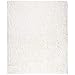 SAFAVIEH Faux Sheep Skin Collection 5' x 8' Ivory FSS235A Silken Glam 2.35-inch Thick Area Rug