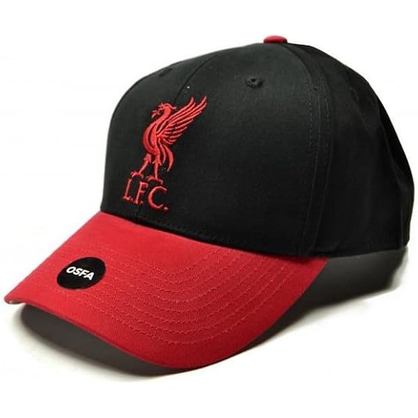 Casquette Liverpool FC Obsidian - MVP Premiership Team, Sangle Réglable 54-61 Cm, Supporteur Officiel