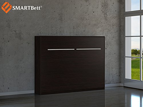 Schrankbett Smartbett Gastebett 140cm Horizontal Wenge Gunstig Kaufen