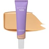 MISSHA M Perfect Cover Serum BB Cream No.27 Honey Beige 1.18 oz | Cardi B's pick; medium cool-neutral; skin tint, tinted moisturizer, skin care foundation, Korean Makeup, buildable coverage