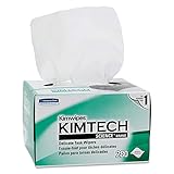 Kimtech 34120 Kimwipes Delicate Task Wipers, 1-Ply, 4 2/5 x 8 2/5, 280 per Box (Case of 30 Boxes)