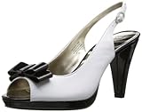 AK Anne Klein Women's Europa Leather Platform Pump