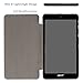 Acer Iconia One 7 B1-790 Slim Shell Case,Mama Mouth Ultra Lightweight PU Leather Standing Cover for Acer Iconia One 7 B1-790 7.0-Inch Tablet [with auto Wake/Sleep Feature],Black