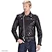 Nomad USA Classic Motorcycle Biker Leather jacket for Men (3XL)