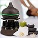 Ultimate Aromatherapy Diffuser & Essential Oil Set W/Rotating Display Stand – Ultrasonic Diffuser & Top 10 Essential Oils – 300ml Diffuser with 4 Timer & 7 Ambient Light Settings -Therapeutic Gradethumb 1